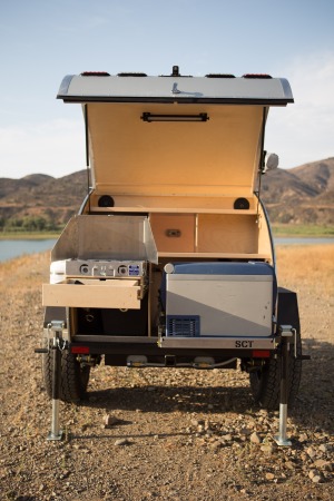 Kitchen  Socal Teardrop Camper Trailer