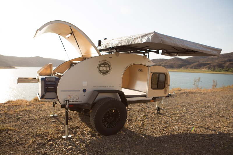 Teardrop Trailer Photo by Lake