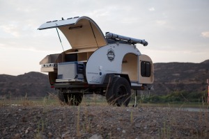 Rear View Camper Trailer