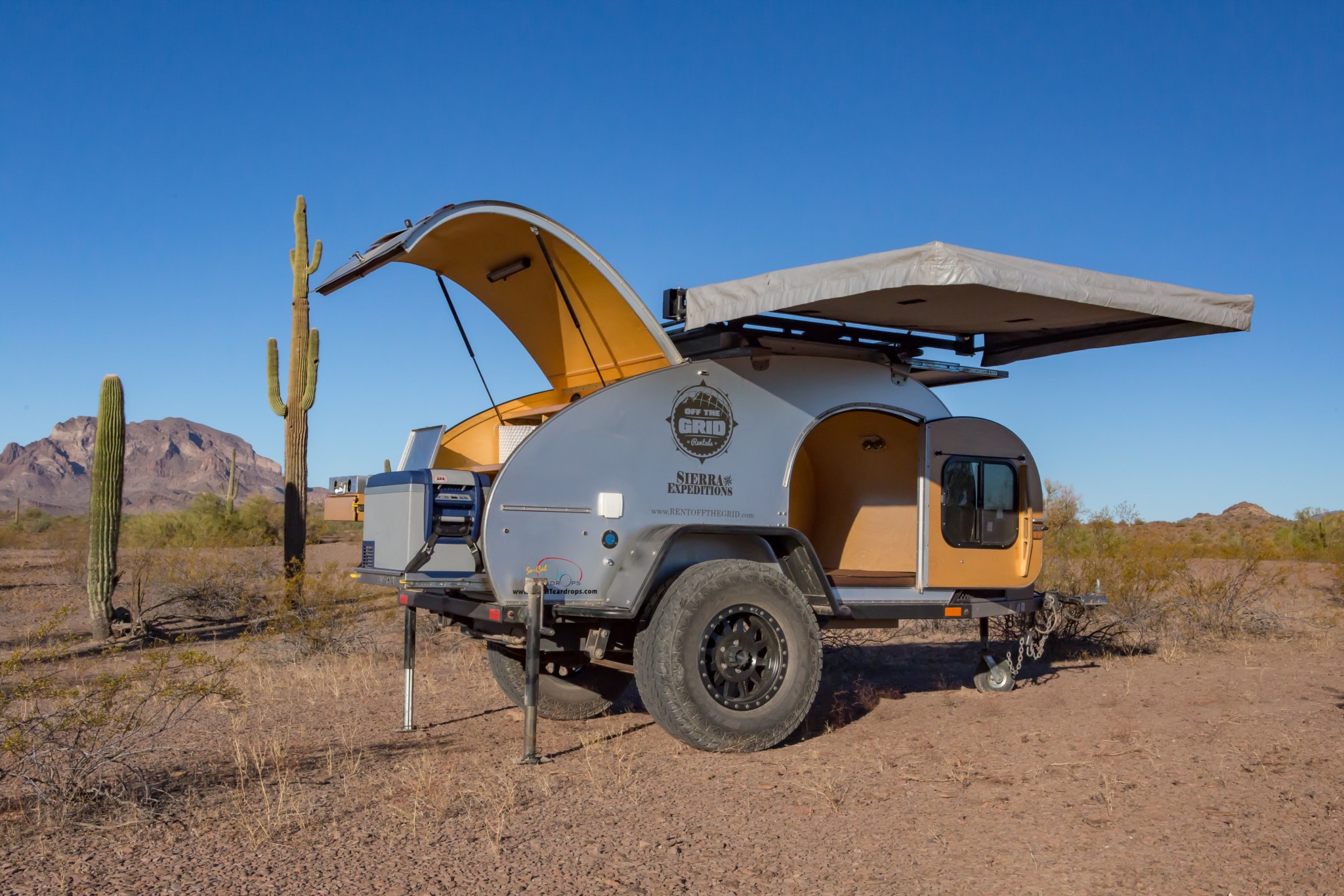 Off road teardrop trailers off the grid rentals