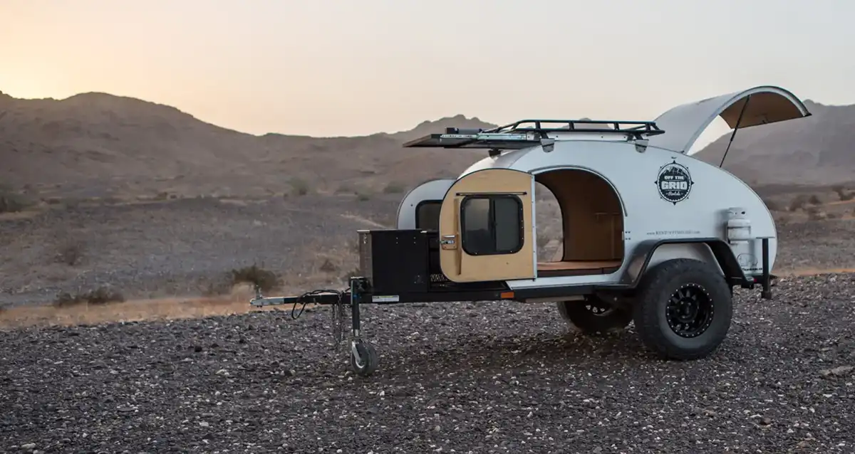 Off road Teardrop Camper Trailer