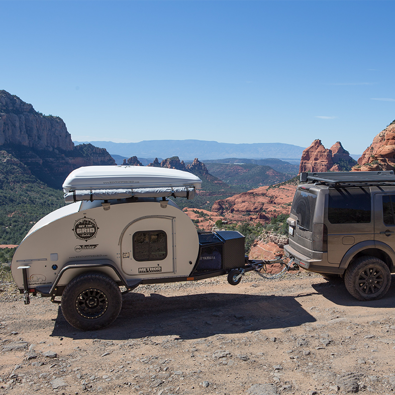 teardrop camper trailer in Sedona